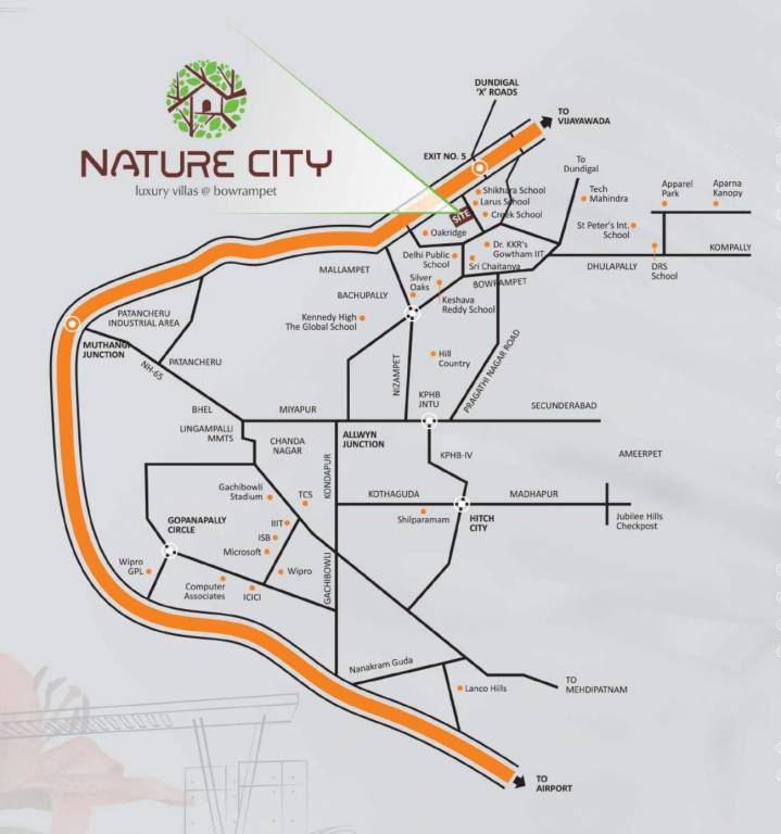  nature city Location Plan