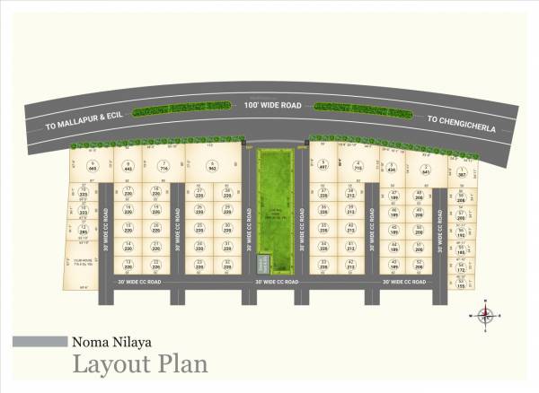 noma-aalaya-enclave Layout Plan