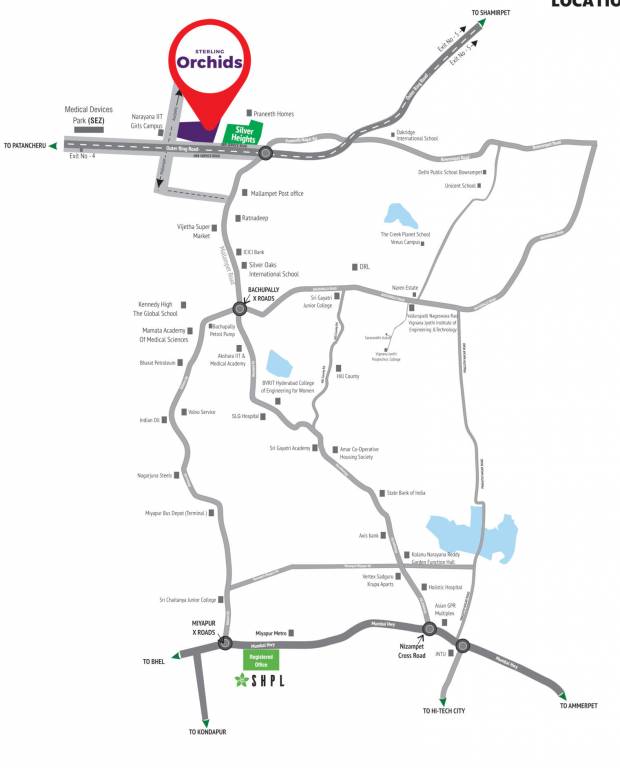  orchids Location Plan
