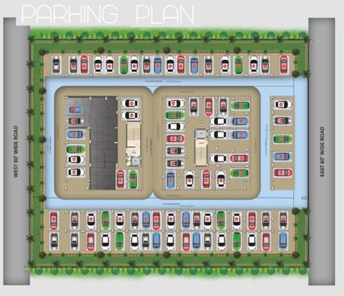  sri-nilayam Mahalaxmi Sri Nilayam Cluster Plan for Cellar Floor Parking Plan