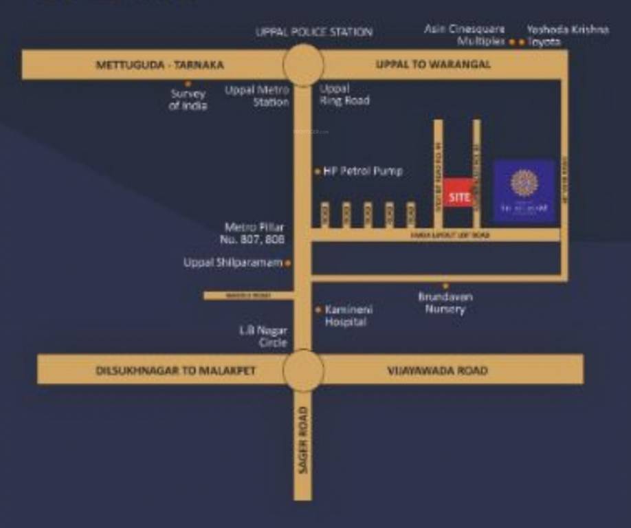  sri nilayam Location Plan