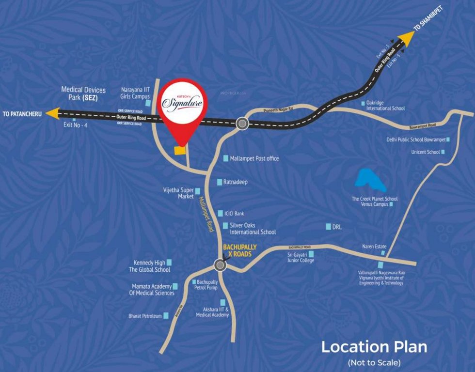  signature Location Plan