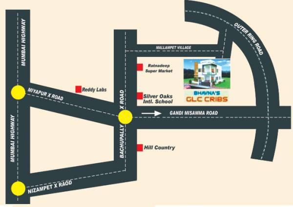  bhavanas-glc-cribs-phase-2 Location Plan
