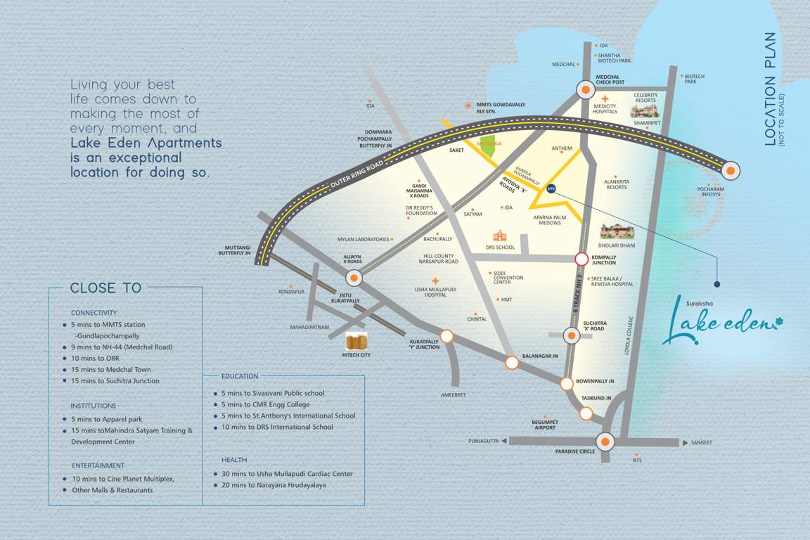  surakshalakeeden Location Plan