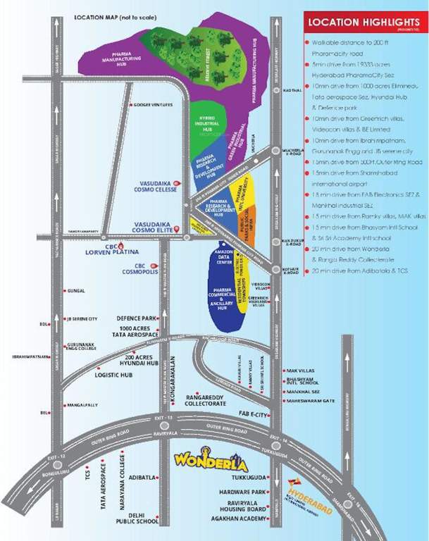  cosmo celesse Location Plan