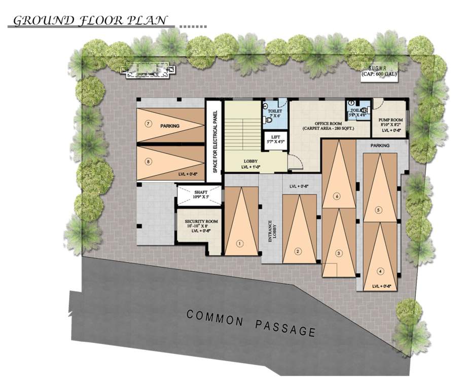  3b tanupukur 3B Tanupukur Cluster Plan for ground Floor