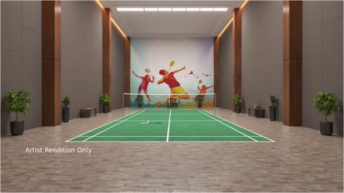 golden-circle Badminton Court