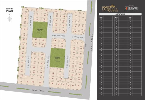  luxuria Layout Plan
