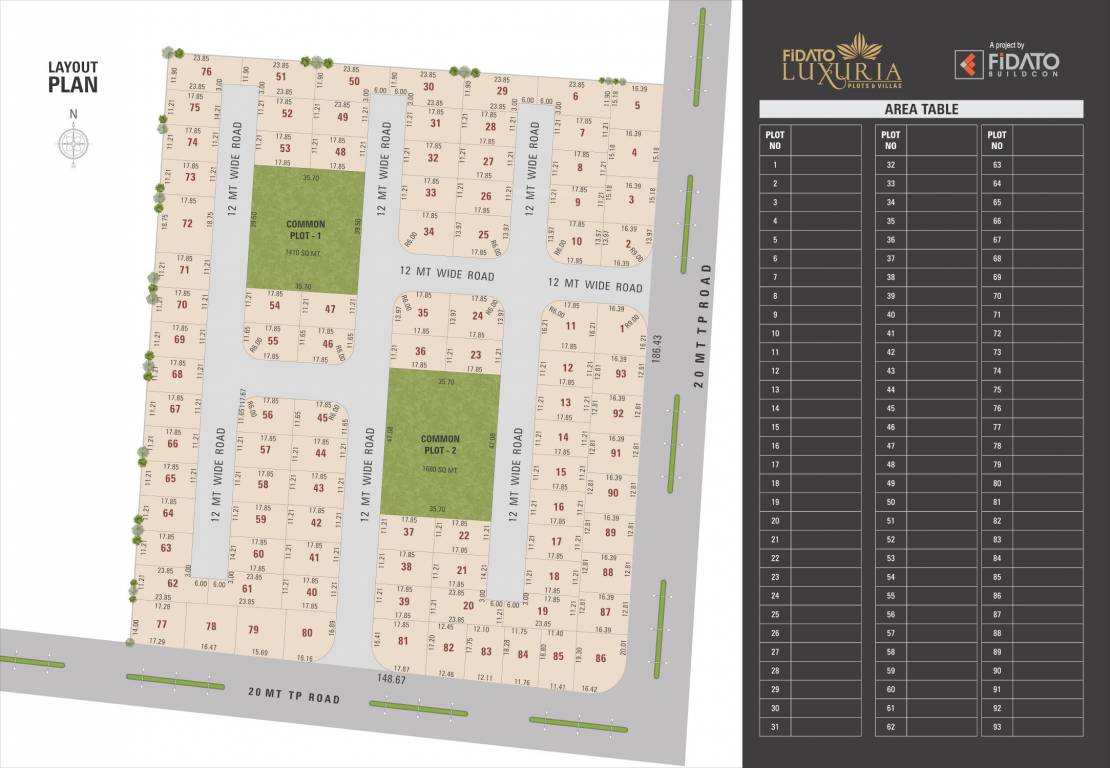  luxuria Layout Plan