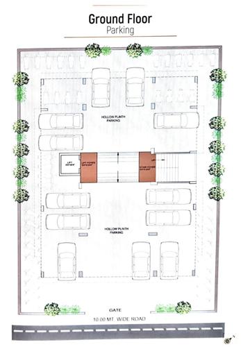  neelkanth-villa Neelkanth Villa Cluster Plan for ground Floor