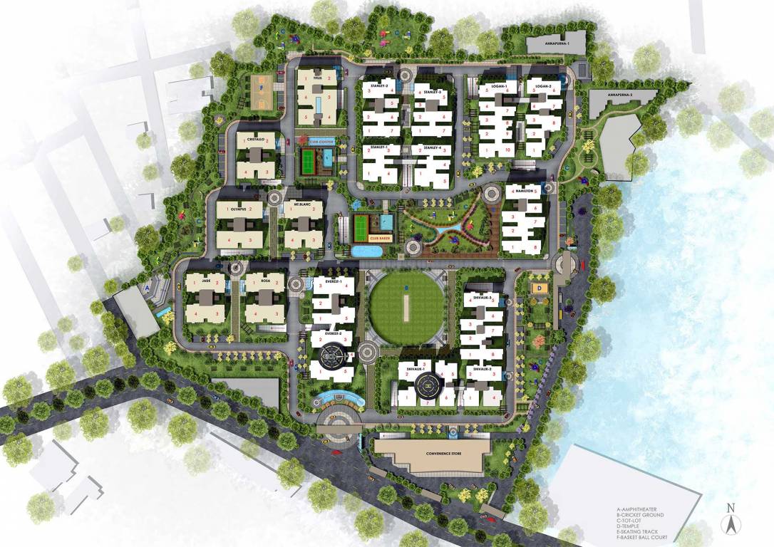  vinay iconia phase ii block 5 Layout Plan