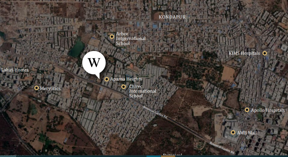  w by dsr Location Plan