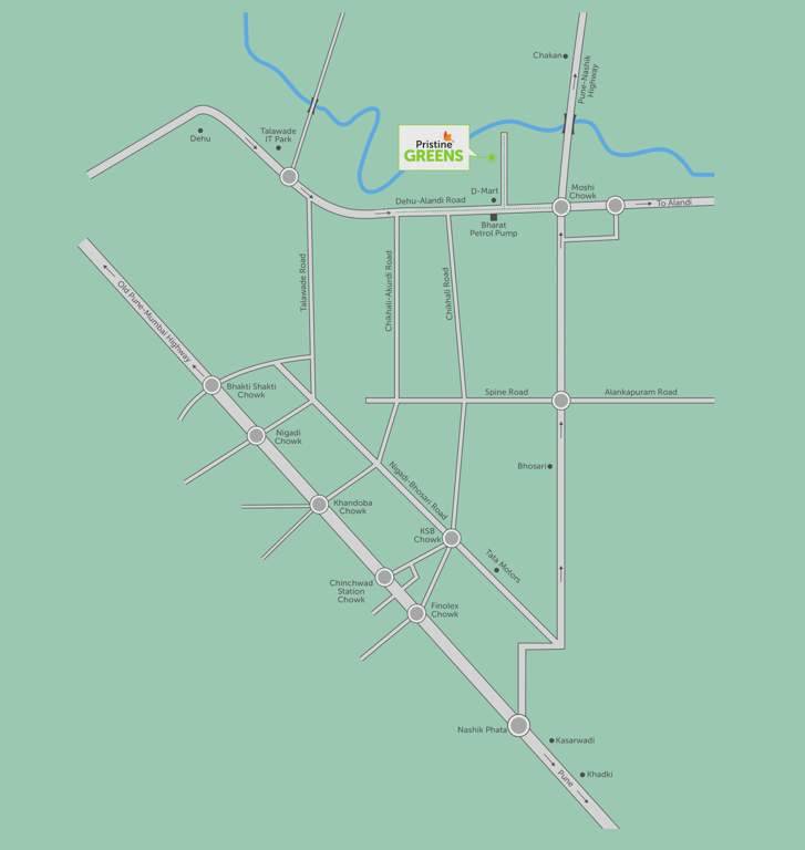  greens phase iii Location Plan