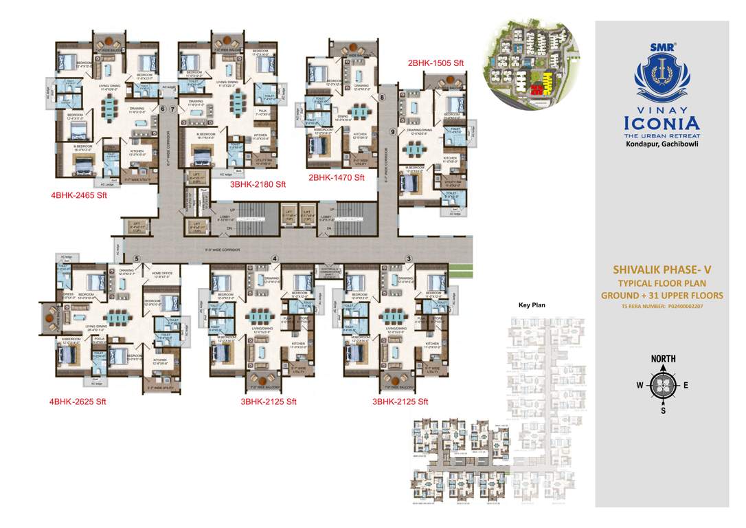  vinay iconia phase ii block 4 is named as shivalik Vinay Iconia Phase II Block 4 Is Named As Shivalik Cluster Plan From Ground To 31th Floor