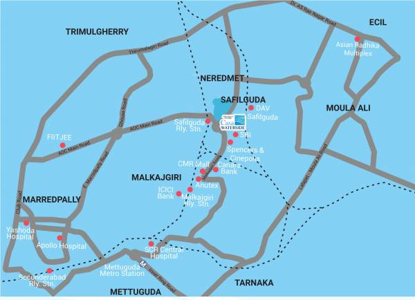  balaji-nilayam-casa-waterside Location Plan