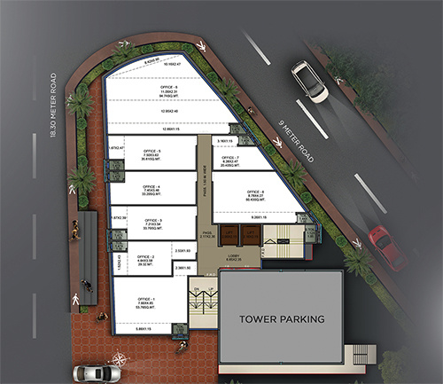 clusterPlan of Vijaylaxmi 93 East