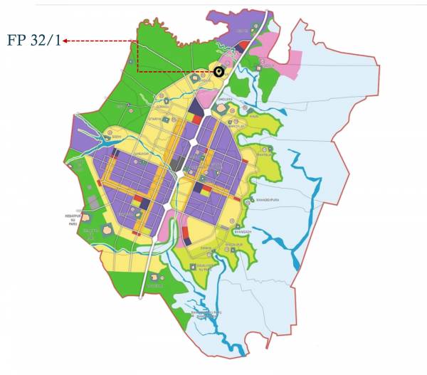  dholera-marigold-548 Location Plan