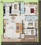  brundhavana-residency Brundhavana Residency Cluster Plan from 1st to 5th Floor
