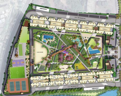 Master Plan ten-x-habitat-raymond-realty-tower-h Master Plan