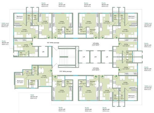  neovalley-kaveri-wing-b Marathon Neovalley Kaveri Wing B Cluster Plan