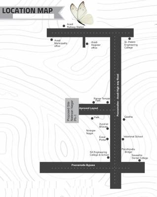 natesan-nagar-phase-1 Location Plan