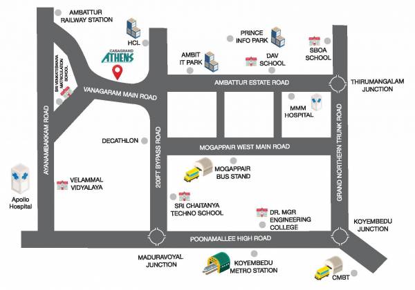  athens Location Plan