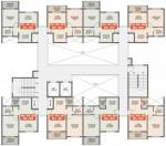 Dummy Tower Cluster Plan from 2nd, 4rth, 6th, 8th,10th Floor ananta Dummy Tower Cluster Plan from 2nd, 4rth, 6th, 8th,10th Floor