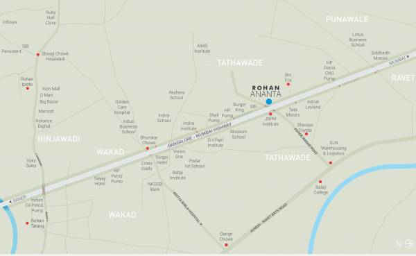  ananta Location Plan