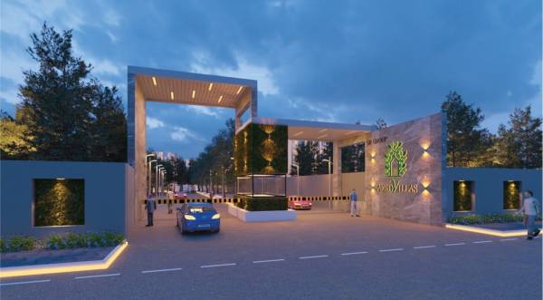 Elevation aero-villas Elevation