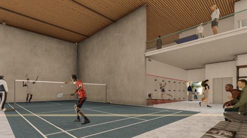  soul-tree-serinity Tennis Court