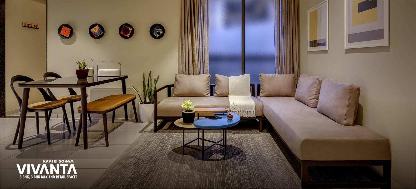  kaveri soham vivanta Living Area