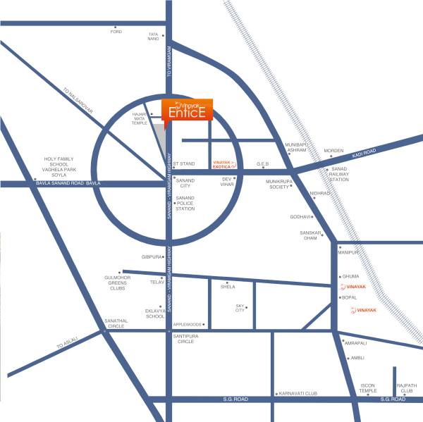  entice Location Plan