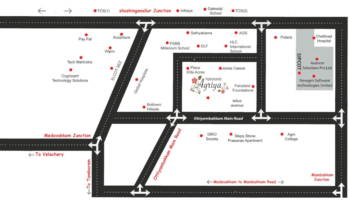  agriya Location Plan
