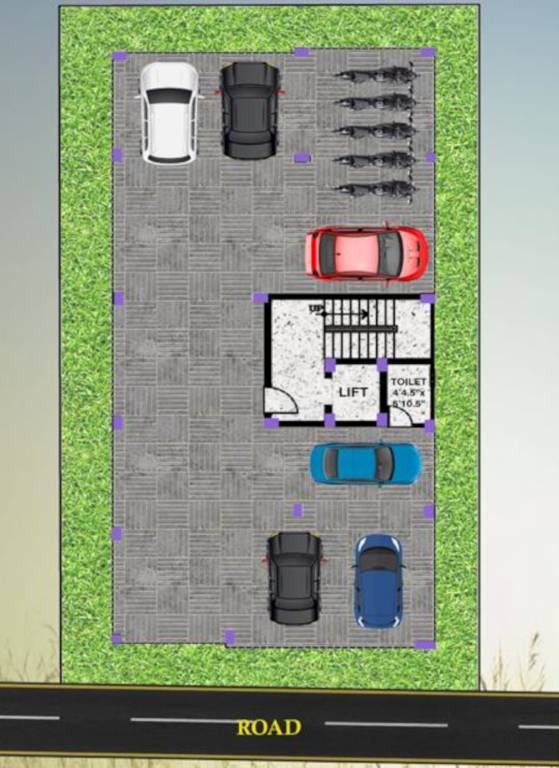  homes Sri Ayyan Homes Stilt Cluster Plan