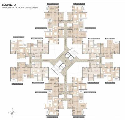  mangalam-breeze Building A Even Cluster Plan