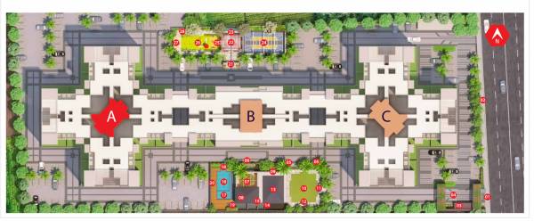  mangalam-breeze Layout Plan