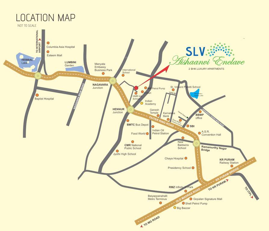  aishaanvi enclave Location Plan