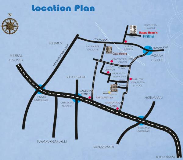  happy-homes-prithvi Location Plan