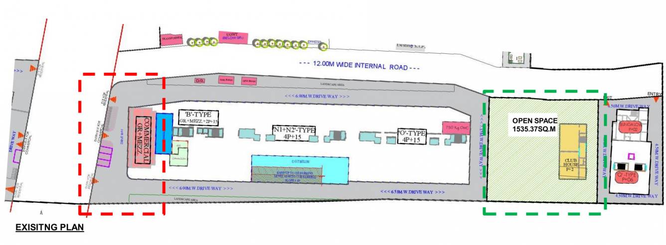  bella casa tower a Layout Plan
