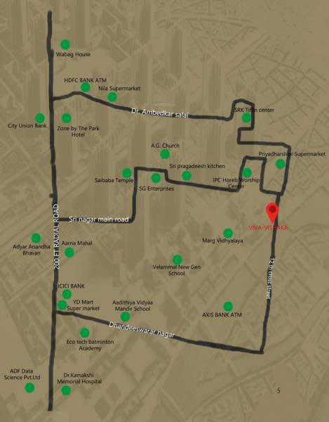  vishaka Location Plan