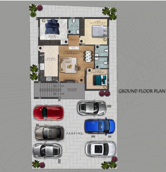  venus Viva Venus Cluster Plan for ground Floor