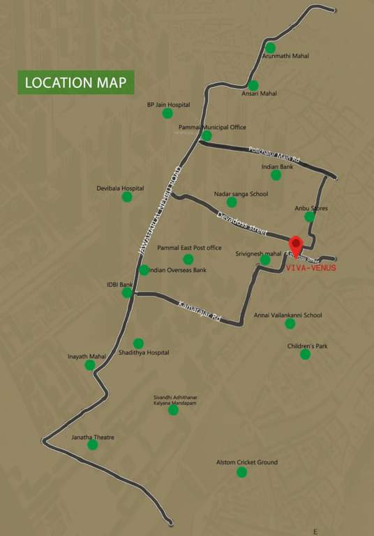  venus Location Plan