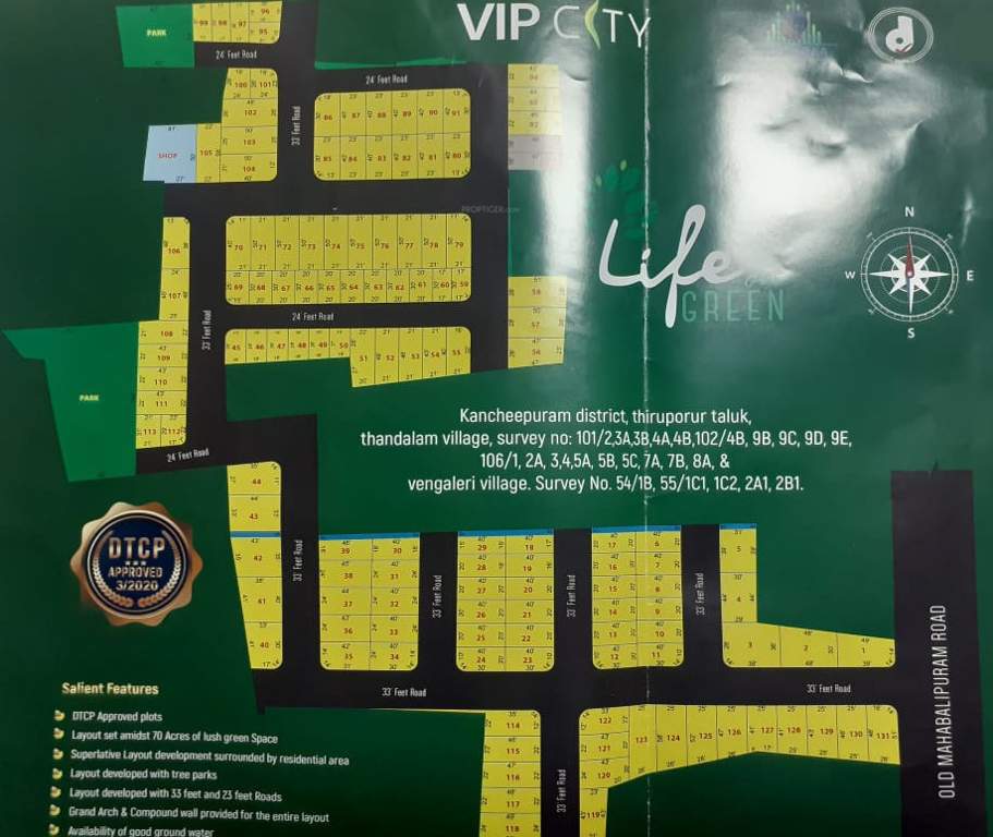  life on green Layout Plan