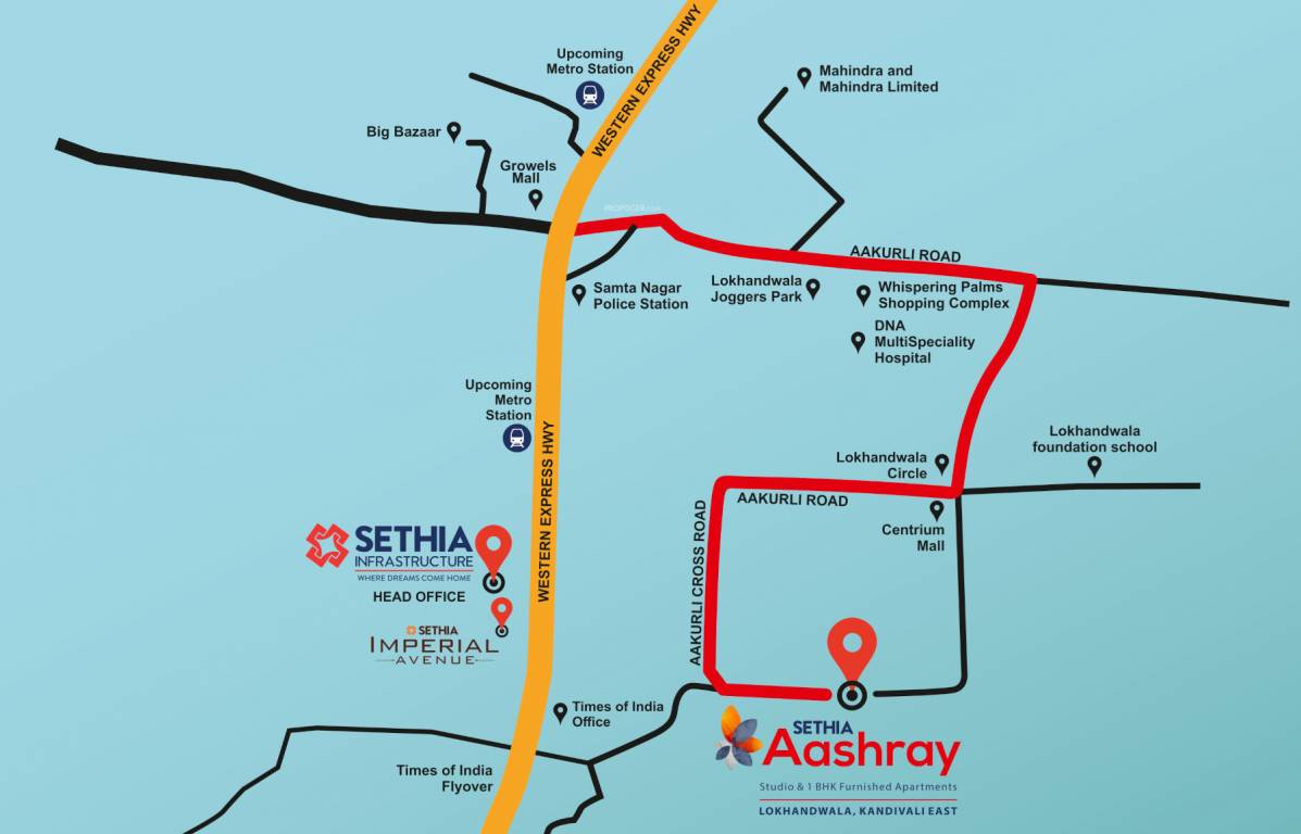  aashray Location Plan