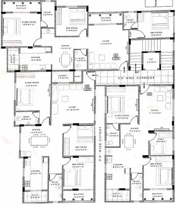  epitome Opera Epitome Cluster Plan from ground to 3rd Floor