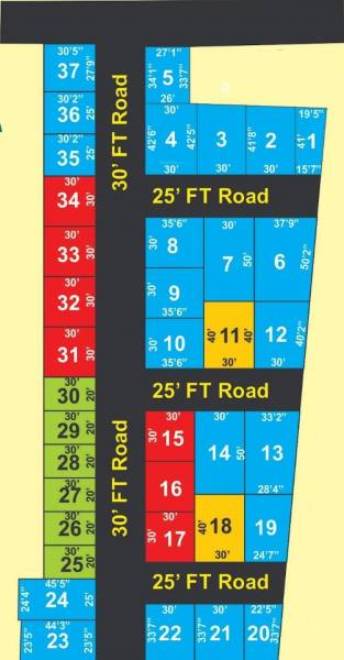  center-city Layout Plan