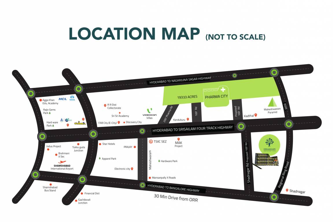  eco weekend homes Location Plan