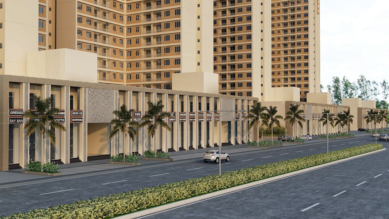  gg town wagholi phase b building 8 and 9 Elevation
