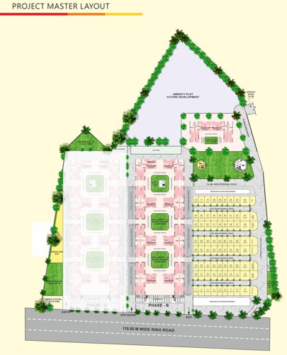  gg-town-wagholi-phase-b-building-8-and-9 Master Plan