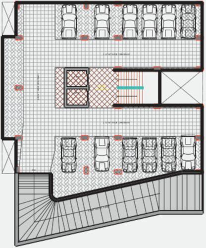  shree-lakshminarayan-residency-phase-2 Block F  And Block G Basement Cluster Plan